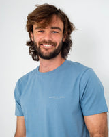 The Salt Water Seeker Mens Quiver T-Shirt in Blue Dusk