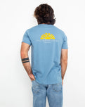 Good Vibes T-Shirt in Blue Dusk