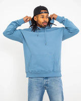 The Salt Water Seeker Mens Golden Hoodie in Blue Dusk