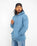 The Salt Water Seeker Mens Golden Hoodie in Blue Dusk