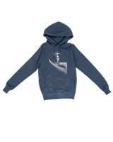 Hang 5 Hoodie in Denim Blue