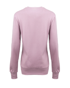 The Born by the Sea Womens Surf Babes Sweatshirt in Purple Rose