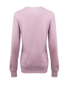 The Born by the Sea Womens Ride The Wave Sweatshirt in Purple Rose