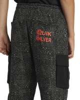 The Quiksilver Boys Boys Radical Cargo Joggers in Black Radical Times