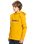 The Quiksilver Boys Boys Primary Colours Hoodie in Nugget Gold