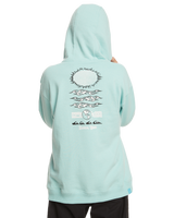 The Quiksilver Boys Boys Radical Times Hoodie in Pastel Turquoise