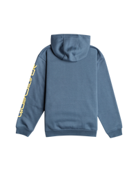 The Quiksilver Boys Boys Omni Logo Hoodie in Bering Sea