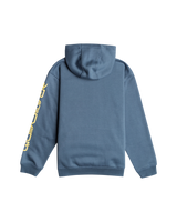 The Quiksilver Boys Boys Omni Logo Hoodie in Bering Sea