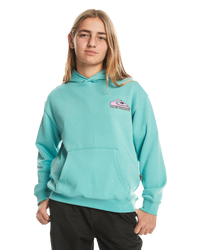 The Quiksilver Boys Boys Dryridge Hoodie in Marine Blue