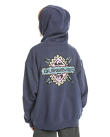 The Quiksilver Boys Boys Dryridge Hoodie in Crown Blue