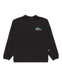 The Quiksilver Boys Boys Take Us Back Sweatshirt in Tarmac