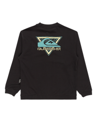 The Quiksilver Boys Boys Take Us Back Sweatshirt in Tarmac