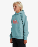 Boys Basic Hoodie in Marine Blue