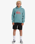 Boys Basic Hoodie in Marine Blue