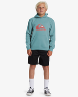 Boys Basic Hoodie in Marine Blue