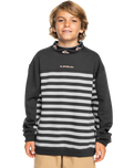 The Quiksilver Boys Boys Dease Lake Sweatshirt in Tarmac