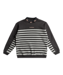 The Quiksilver Boys Boys Dease Lake Sweatshirt in Tarmac