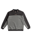 The Quiksilver Boys Boys Dease Lake Sweatshirt in Tarmac