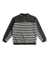 The Quiksilver Boys Boys Dease Lake Sweatshirt in Tarmac