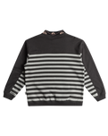 The Quiksilver Boys Boys Dease Lake Sweatshirt in Tarmac