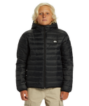 Boys Scaly Jacket in Black