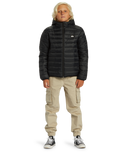 Boys Scaly Jacket in Black