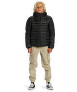 Boys Scaly Jacket in Black