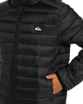 Boys Scaly Jacket in Black