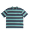 The Quiksilver Boys Boys Stripe T-Shirt in Crown Blue Stripe 