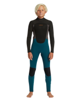 Prologue Boys 5/4/3mm Back Zip in Midnight Turquoise