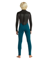 Prologue Boys 5/4/3mm Back Zip in Midnight Turquoise