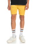 The Quiksilver Boys Boys Krandy Chino Walkshorts in Rattan