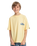 The Quiksilver Boys Boys Take Us Back T-Shirt in Mellow Yellow