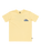 The Quiksilver Boys Boys Take Us Back T-Shirt in Mellow Yellow