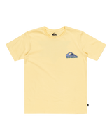 The Quiksilver Boys Boys Take Us Back T-Shirt in Mellow Yellow