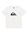 The Quiksilver Boys Boys Comp Logo T-Shirt in White