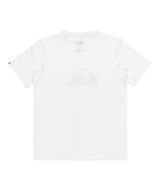 The Quiksilver Boys Boys Comp Logo T-Shirt in White