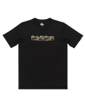 The Quiksilver Boys Boys Omni Fill T-Shirt in Black