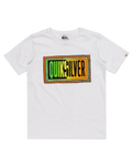 The Quiksilver Boys Boys Day Tripper T-Shirt in White