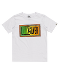 The Quiksilver Boys Boys Day Tripper T-Shirt in White