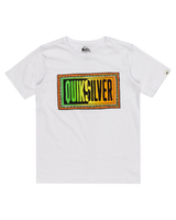 The Quiksilver Boys Boys Day Tripper T-Shirt in White