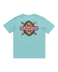 The Quiksilver Boys Boys Rainmaker T-Shirt in Marine Blue