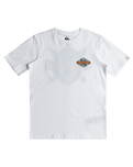 The Quiksilver Boys Boys Rainmaker T-Shirt in White