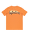 The Quiksilver Boys Boys Surf Core T-Shirt in Tangerine