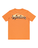 The Quiksilver Boys Boys Surf Core T-Shirt in Tangerine