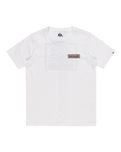 The Quiksilver Boys Boys Marooned T-Shirt in White