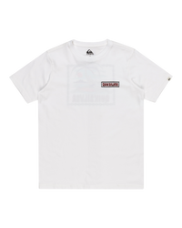 The Quiksilver Boys Boys Marooned T-Shirt in White