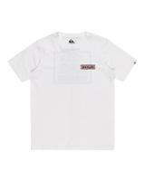 The Quiksilver Boys Boys Marooned T-Shirt in White