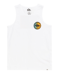 The Quiksilver Boys Boys Long Fade Vest in White