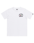 The Quiksilver Boys Boys Surf Shacky T-Shirt in White